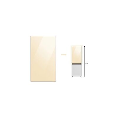 Samsung PANNEAU HAUT 185cm CLEAN VANILLA - RA-B23EUU18GM BESPOKE - Publicité Samsung PANNEAU HAUT 185cm CLEAN VANILLA - RA-B23EUU18GM BESPOKE - Publicité