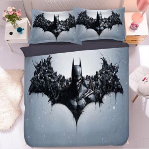 Batman Parure De Couette 3d Imprimé - 1 Housse De Couette 175 X 215 Cm + 2 Taies D'oreiller 51 X 66 Cm - Publicité