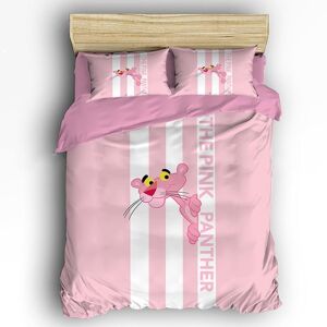 Pink Panther Parure De Couette 3d Imprimé - 1 Housse De Couette 175 X 215 Cm + 2 Taies D'oreiller 51 X 66 Cm - Publicité