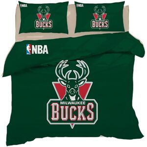 Nba Parure De Couette 3d Imprimé - 1 Housse De Couette 175 X 215 Cm + 2 Taies D'oreiller 51 X 66 Cm - Publicité