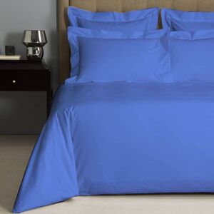 Housse De Couette Unie 50% Percale De Coton 50% Polyester - 80 Fils - 200x200 - Prune - Publicité