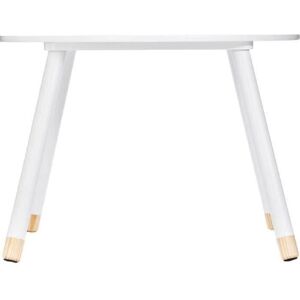 Atmosphera Table Ronde En Bois Pour Enfants - Blanc Blanc - Publicité