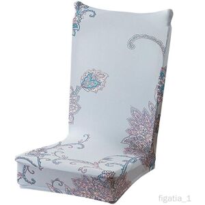 Housse De Tabouret Chaise Meuble Décor En Tissu Élastique 11 - Publicité