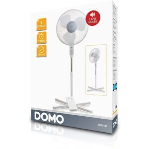 DOMO Ventilateur sur pied 40 cm 40 W Blanc DO8141 - Publicité