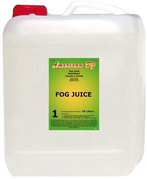 American DJ Fog Juice I Light liquide pour machine à fumée (20,00 L)