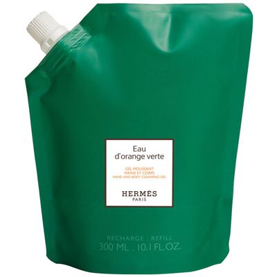 Hermès Le Bain Eau d'orange verte gel douche recharge (300ml) - Publicité Hermès Le Bain Eau d'orange verte gel douche recharge (300ml) - Publicité