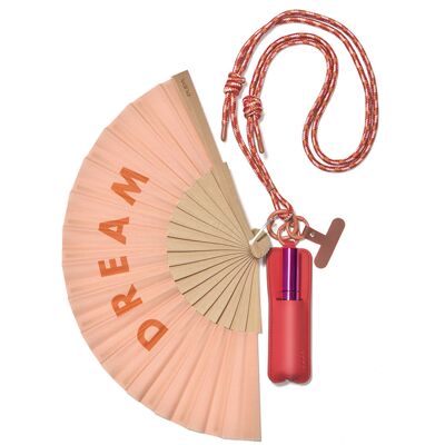 -EveryWear - Mascara Lash Extender - Bandoulière réglable, languette pour téléphone, éventail porte-mascara-PUPA Rose pâle - Publicité -EveryWear - Mascara Lash Extender - Bandoulière réglable, languette pour téléphone, éventail porte-mascara-PUPA Rose pâle - Publicité