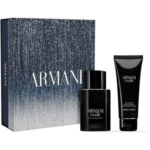 Giorgio Armani Code Coffret - Eau de Toilette Rechargeable-50ml Armani Parfum - Publicité Giorgio Armani Code Coffret - Eau de Toilette Rechargeable-50ml Armani Parfum - Publicité