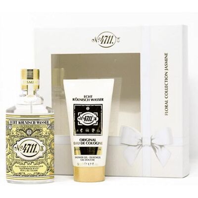Coffret Floral Collection Jasmin - Eau de Cologne + Gel Douche-100ml 4711 - Publicité Coffret Floral Collection Jasmin - Eau de Cologne + Gel Douche-100ml 4711 - Publicité
