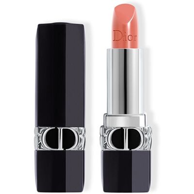 Christian Dior Rouge Dior Baume soin floral - couleur couture naturelle - rechargeable- Dior 525 Cherie - Satin - Publicité Christian Dior Rouge Dior Baume soin floral - couleur couture naturelle - rechargeable- Dior 525 Cherie - Satin - Publicité