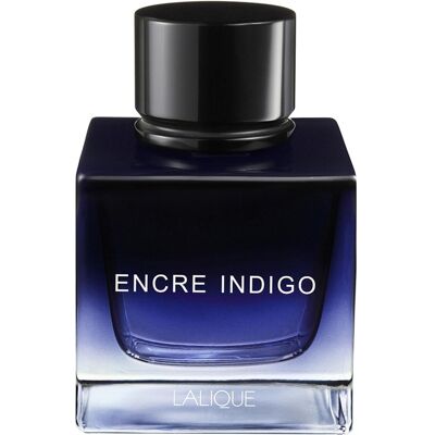 Lalique Encre Indigo - Parfum puissant, frais, chaud - Publicité Lalique Encre Indigo - Parfum puissant, frais, chaud - Publicité