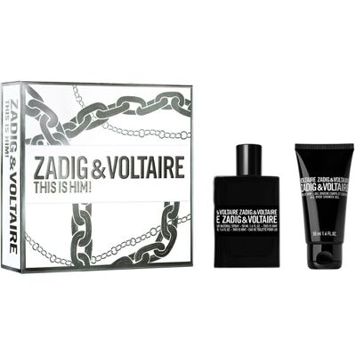 Zadig & Voltaire This is Him! Coffret Cadeau Eau de Toilette 50 ml - Homme - Publicité Zadig & Voltaire This is Him! Coffret Cadeau Eau de Toilette 50 ml - Homme - Publicité