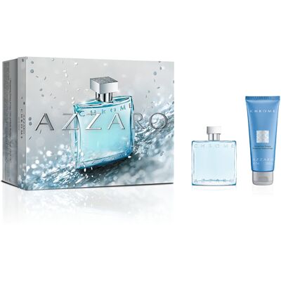 Coffret Chrome - Eau de Toilette-50ml AZZARO PARFUM - Publicité Coffret Chrome - Eau de Toilette-50ml AZZARO PARFUM - Publicité