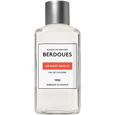 1902 Tradition Orange Basilic - Eau de Cologne-245ml BERDOUES - Publicité 1902 Tradition Orange Basilic - Eau de Cologne-245ml BERDOUES - Publicité