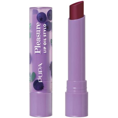 -Pleasure Lip Oil Stylo - Huile Solide Hydratante-PUPA 006 Blueberry Juice - Publicité -Pleasure Lip Oil Stylo - Huile Solide Hydratante-PUPA 006 Blueberry Juice - Publicité