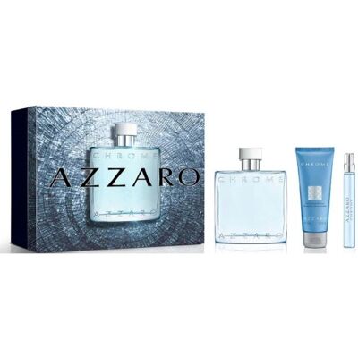 100ml-Coffret Chrome - Eau de Toilette-AZZARO PARFUM - Publicité 100ml-Coffret Chrome - Eau de Toilette-AZZARO PARFUM - Publicité