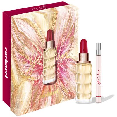 50ml-Yes I Am Gold Coffret - Eau de Parfum Ambrée Fruitée Epicée-CACHAREL PARFUM - Publicité 50ml-Yes I Am Gold Coffret - Eau de Parfum Ambrée Fruitée Epicée-CACHAREL PARFUM - Publicité