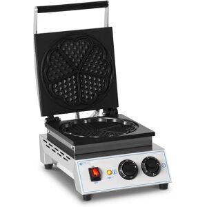 Royal Catering Gaufrier en forme de cœur - 1 500 W RC-WMR01