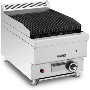 Grill pierre de lave - Gaz naturel - 7200 W - 50 x 27 cm - 0 - 460 °C - Royal Catering RC-GLRG400