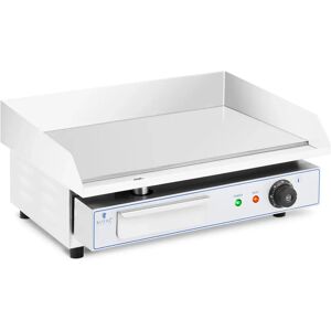 Plancha electrique professionnelle - 550 x 400 mm - Royal Catering - Lisse - 3,000 W RC-EG002