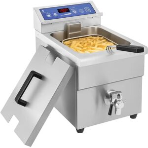 Royal Catering Friteuse a induction - 1x 10 litres - 60 a 190°C RCIF-10EB