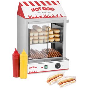 Royal Catering Cuiseur a vapeur hot-dogs - 2 000 W RCHW 2000