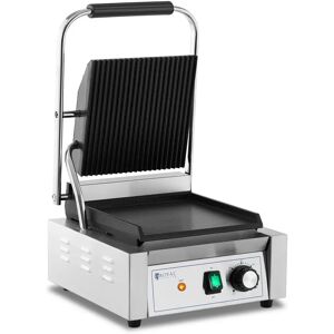 Machine a panini - Rainuree + Lisse - Royal Catering - 1,800 W RCPKG-1800-M