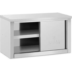 Armoire murale en inox - 900 x 400 x 500 mm - Capacite de 60 kg par compartiment - Royal Catering RCAT-90/40/50-C