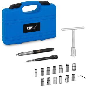 MSW Coffret de rectification et de nettoyage de siege d'injecteur - 17 pieces MSW-EGN-15