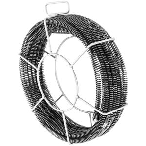 MSW Spirales de plomberie - Lot de 5 x 2,3 m/ Ø 16 mm + 1 x 2,4 m/ Ø 15 mm MSW-CABLE SET 2