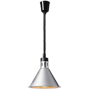 Lampe chauffante - Argent - 27.5 x 27.5 x 31 cm - Royal Catering - Acier RC-SHSFL09