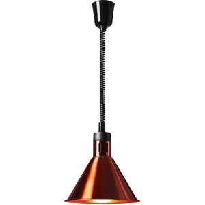 Lampe chauffante - Cuivre - 27 x 27 x 31 cm - Royal Catering - Acier RC-SHSFL11