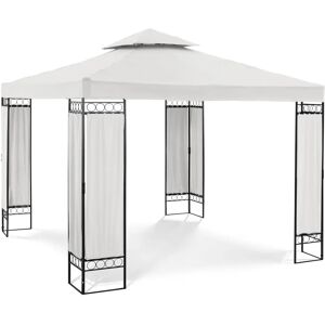 Uniprodo Pergola beige - 3 x 3 m - 160 g/m² UNI_PERGOLA_3X3BF