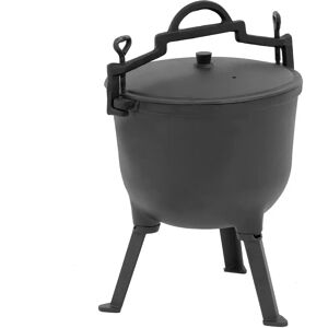 Marmite en fonte - avec couvercle - 10 L - Royal Catering RC-POT-01