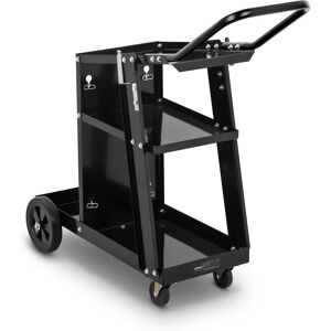 Stamos Welding Group Chariot poste a souder avec poignee - 3 etageres - 80 kg SWG-WC-3