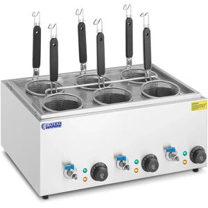 Royal Catering Cuiseur a pates avec 6 paniers - Temperature : 30 - 110 °C RC-PM006