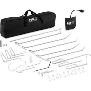 MSW Kit debosselage sans peinture - 15 tiges de debosselage + accessoires MSW-DA-10