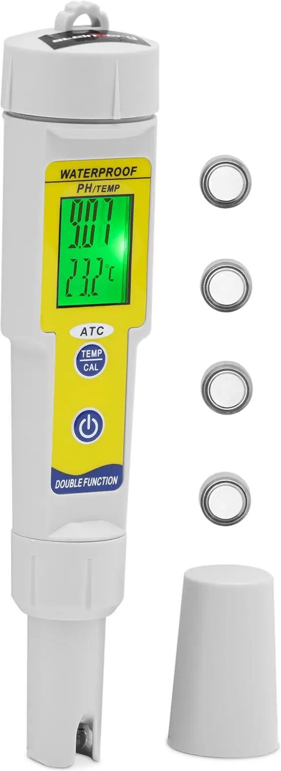 Steinberg Systems Testeur de pH avec température - LCD - 0-14 pH / température 0 - 50 °C SBS-PH-150