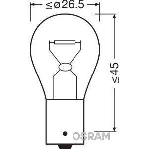 Ampoule 12v Py21w Ultralife Osram 7507ult (lot De 10)