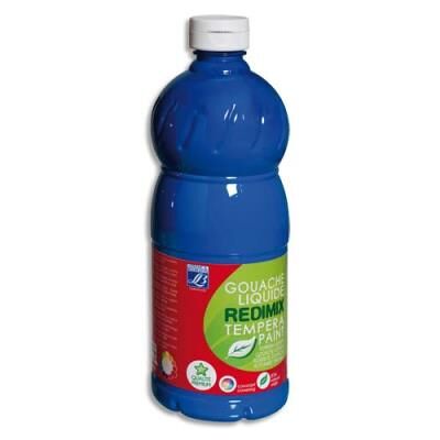 Lefranc & Bourgeois Gouache liquide - 1 litre - Color & Co - Bleu primaire Cyan Ecole - Publicité Lefranc & Bourgeois Gouache liquide - 1 litre - Color & Co - Bleu primaire Cyan Ecole - Publicité