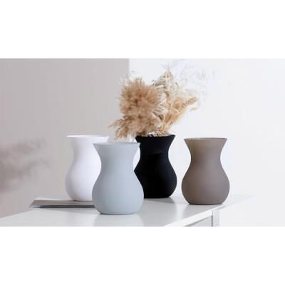 Vase Annalena de Ritzenhoff & Breker - Verre - Gris Mat - 18cm - Publicité Vase Annalena de Ritzenhoff & Breker - Verre - Gris Mat - 18cm - Publicité