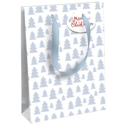 Clairefontaine Sac cadeau de Noël 'Empreintes', moyen - Publicité Clairefontaine Sac cadeau de Noël 'Empreintes', moyen - Publicité