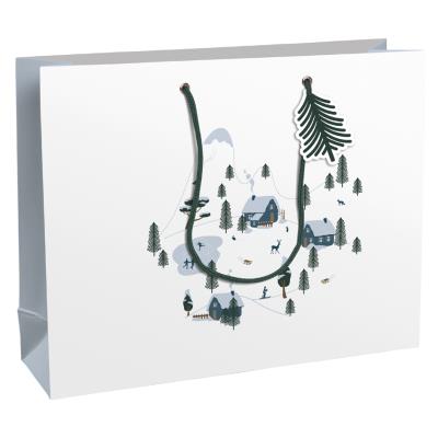 Clairefontaine Sac cadeau de Noël 'Winter', grand - Publicité Clairefontaine Sac cadeau de Noël 'Winter', grand - Publicité