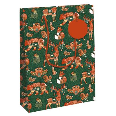 Clairefontaine Sac cadeau de Noël 'Forest', large - Publicité Clairefontaine Sac cadeau de Noël 'Forest', large - Publicité