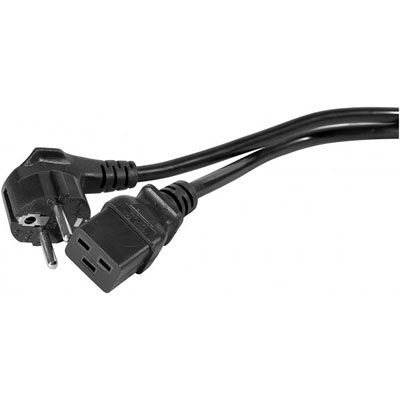 Câble d'alimentation Exertis Connect - 16A, Noir, 2m, IEC C19 angulé & droit - Publicité Câble d'alimentation Exertis Connect - 16A, Noir, 2m, IEC C19 angulé & droit - Publicité