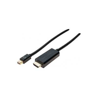 Câble actif Mini DisplayPort 1.2 vers HDMI 2.0 de Manutan - 2m - Publicité Câble actif Mini DisplayPort 1.2 vers HDMI 2.0 de Manutan - 2m - Publicité
