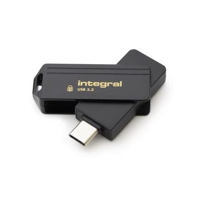 Clé USB-C 32GB Integral - Sécurisée, Rapide & Cryptée - Publicité Clé USB-C 32GB Integral - Sécurisée, Rapide & Cryptée - Publicité