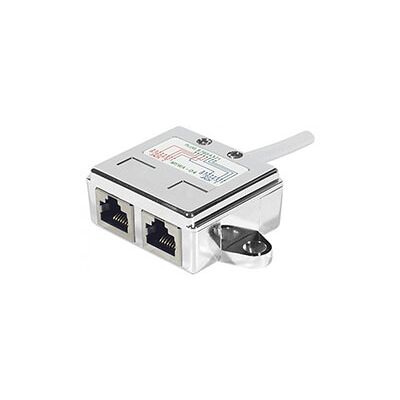 Eclateur de port RJ45 blindé LAN+LAN - Publicité Eclateur de port RJ45 blindé LAN+LAN - Publicité