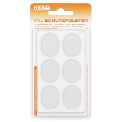 Haro - Coussinet de protection en gel pour les pieds - Blanc - 6 pcs - Foot gel cushions - Publicité Haro - Coussinet de protection en gel pour les pieds - Blanc - 6 pcs - Foot gel cushions - Publicité