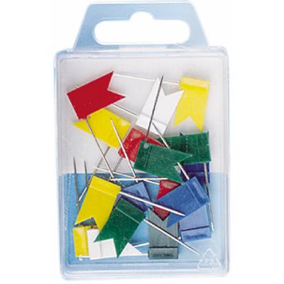 WEDO Epingles de signalisation, drapeau, assorti - Publicité WEDO Epingles de signalisation, drapeau, assorti - Publicité
